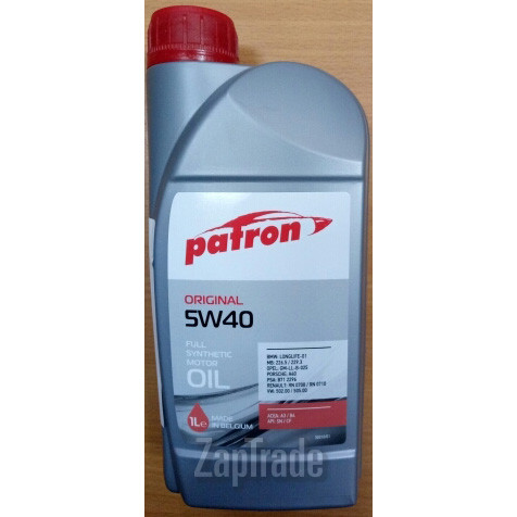 ������ �������� ����� Patron Original 5W-40 ������������� | ������� 5W40 1L ORIGINAL