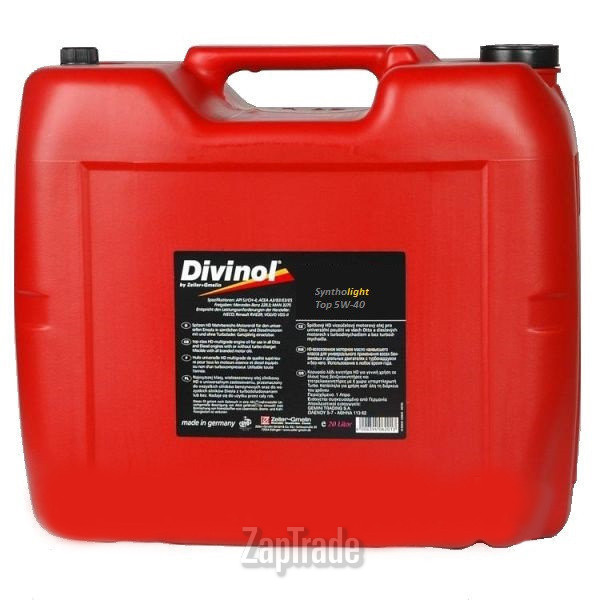 ������ �������� ����� Divinol Syntholight Top 5W40 ������������� | ������� 49430-K030